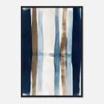 Blue Earth Rhythm framed wall art