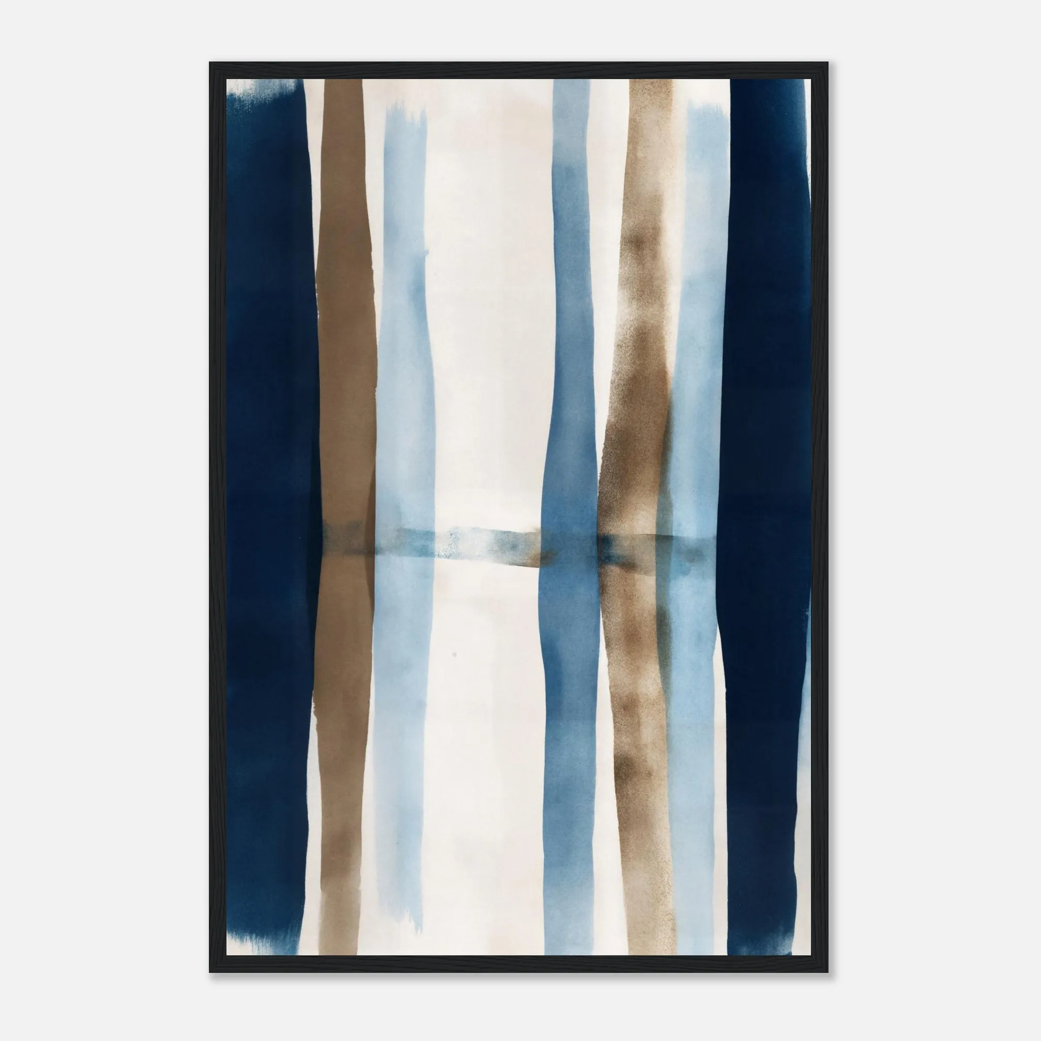 Blue Earth Rhythm framed wall art