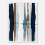 Blue Earth Rhythm framed wall art
