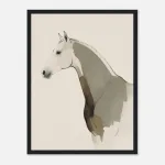 Quiet Equus framed wall art