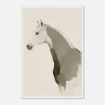 Quiet Equus framed wall art