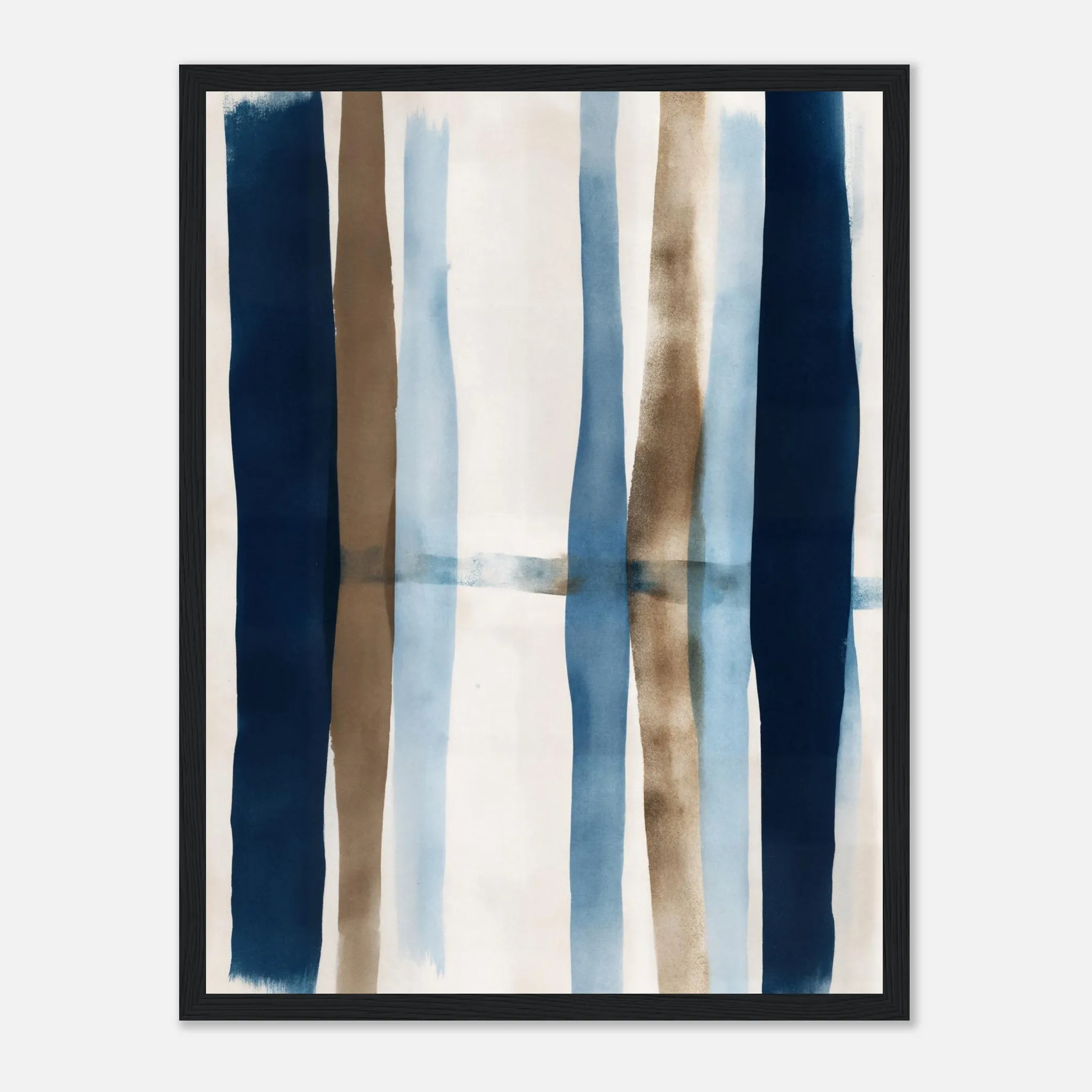 Blue Earth Rhythm framed wall art