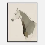Quiet Equus framed wall art